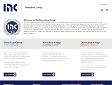 Tablet Screenshot of novochemgroup.com